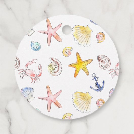 Mariene Leven en Anchors Bedankjes Labels (Achterkant)