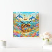 Mariene Leven Vierkante Klok (Huis)