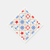 Mariene wandeling. servet (Hoek)