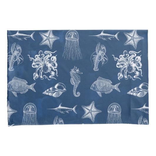 Mariene Waterverf Mariene Dieren Kussensloop (Voorkant-Rechts)