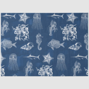 Mariene Waterverf Mariene Dieren Tissuepapier