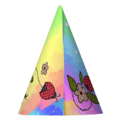 Marienkäfer  Partyhütchen Feesthoedjes (Achterkant)