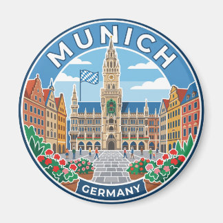 Marienplatz Duitsland Magneet