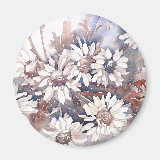 Marie's Daisy Magnet Magneet (Voorkant)