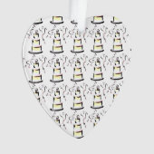 Mariés Figurine de gâteau de mariage (devant)