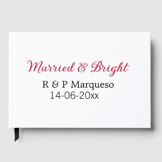 Mariés & lumineux ajouter le nom du couple ajouter (Recto)