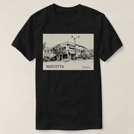 Marietta Georgia TShirt 2 (Design voorkant)