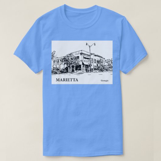 Marietta Georgia TShirt 3 (Design devant)