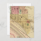 Marietta, Ohio Briefkaart (Voorkant / Achterkant)