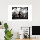 Marietta Square Fountain - cricketdiane fotoart Poster (Thuiskantoor)