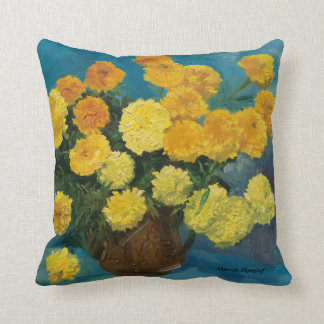 Marigold Bouquet—Double Sided Kussen