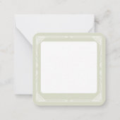 Marigold "Dank u" Flat Note Kaart Notitiekaartje (Achterkant)