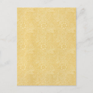 Marigold door William Morris,  Garden Flowers Briefkaart