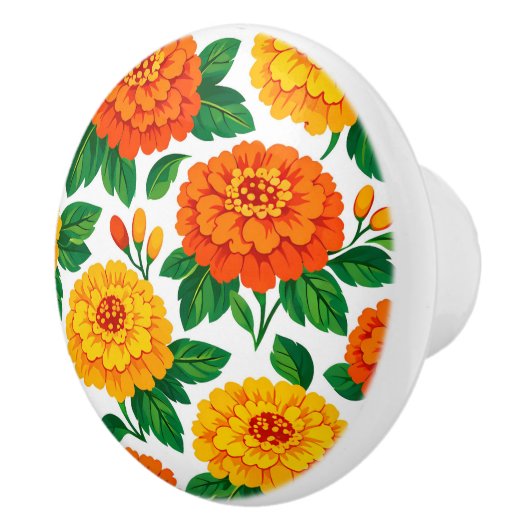 Marigold Drawer pull Keramische Knop (Rechts)