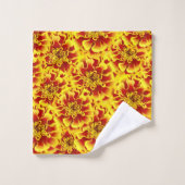 Marigold Flower Bad Handdoek (Wasdoekje)