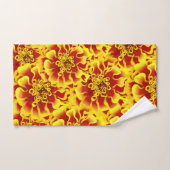 Marigold Flower Bad Handdoek (Handdoek)