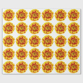 Marigold Flower Cadeaupapier (Vlak)