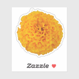 Marigold Flower Sticker
