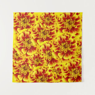 Marigold Flower Wandkleed