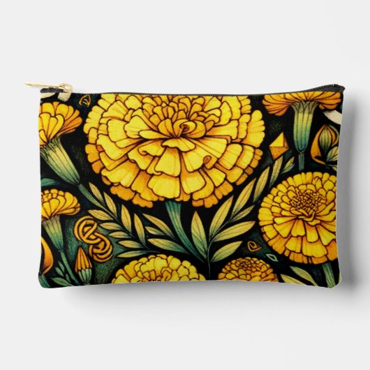 Marigold Flowers Etui (Voorkant)