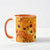 Marigold Flowers Mug (Gauche)