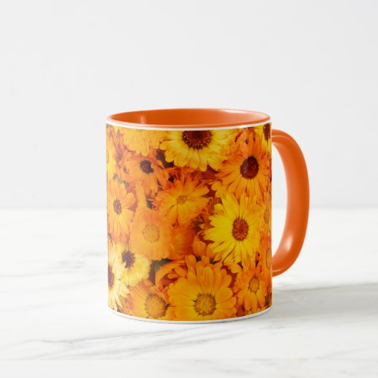 Marigold Flowers Mug (Devant droit)
