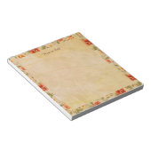 Marigold Memoirs  Floral Notitieblok (Schuin)