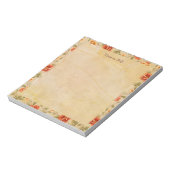 Marigold Memoirs  Floral Notitieblok (Gedraaid)