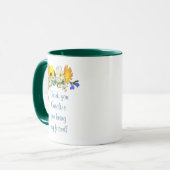 MARIGOLD POSY ~ Friendship Ringer mug (Devant gauche)