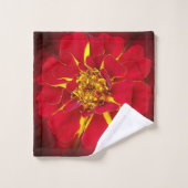 marigold rouge vif (Gant de toilette)