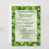 Marigold Seedlings Custom Garden Invitations (Dos)