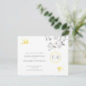 Marigold sparen Datum 2 Mededelingen Save The Date (Staand voorkant)