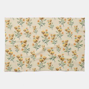 Marigold Waterverf Tea Towel Theedoek