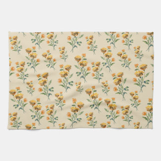 Marigold Waterverf Tea Towel Theedoek
