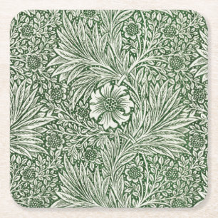 Marigold, William Morris Vierkante Kartonnen Onderzetter