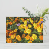 Marigolds Feestdagenkaart (Staand voorkant)