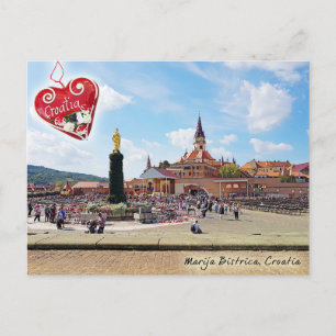 Marija Bistrica, briefkaart stad Kroatië