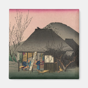Mariko, 53 stations van de Tokaido Road, Hiroshige Magneet