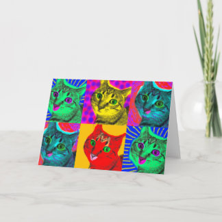 Marilyn Cats : Carte de voeux