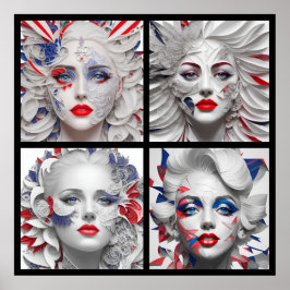 marilyn evita paper girls ink 4/4 all in one poster