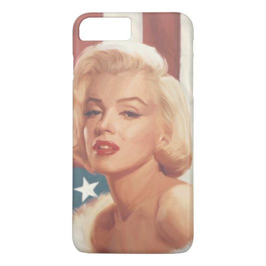 Marilyn Flag Case-Mate iPhone Case (Achterkant)