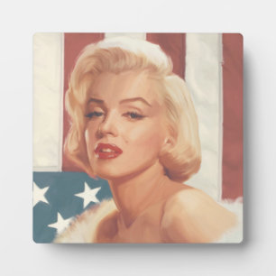 Marilyn Flag Fotoplaat