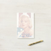 Marilyn Flag Post-it® Notes (Op bureau)