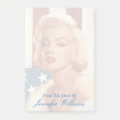 Marilyn Flag Post-it® Notes (Voorkant)