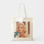 Marilyn Flag Tote Bag (Voorkant)