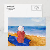 Marilyn Holmes Fine Art Briefkaart "Dreamweaver" (Voorkant / Achterkant)