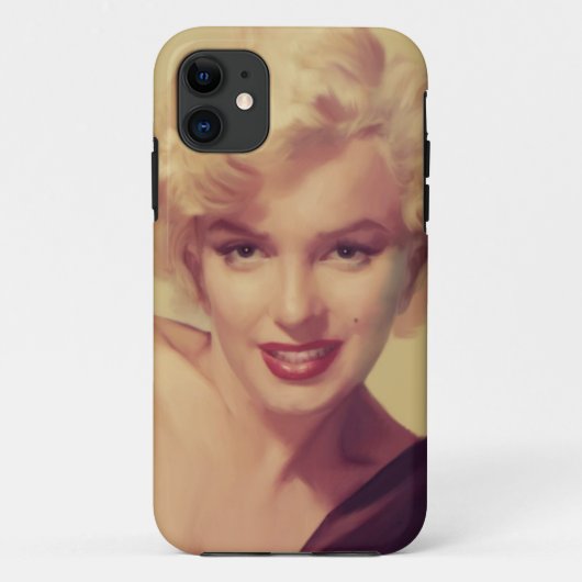 Marilyn in Black Case-Mate iPhone Case (Achterkant)