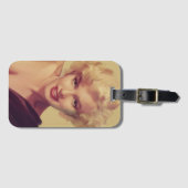 Marilyn in het zwart bagagelabel (Voorkant (horizontaal))