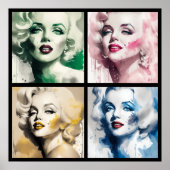 marilyn ink 4/4 all in one poster (Voorkant)