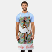 Marilyn MonFRO  zwarte vrouwen Schort (Gedragen)